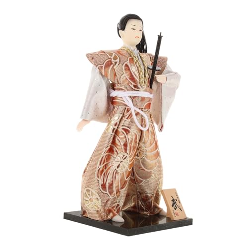 Gogogmee Traditionelle Samurai Puppe im Japanischen Stil Dekorative Figur für Heim und Bürodekoration Künstlerische Farben Innenraum Gogogmee Traditionelle Samurai Puppe im Japanischen Stil Dekorative Figur für Heim und Bürodekoration Künstlerische Farben Innenraum von Gogogmee