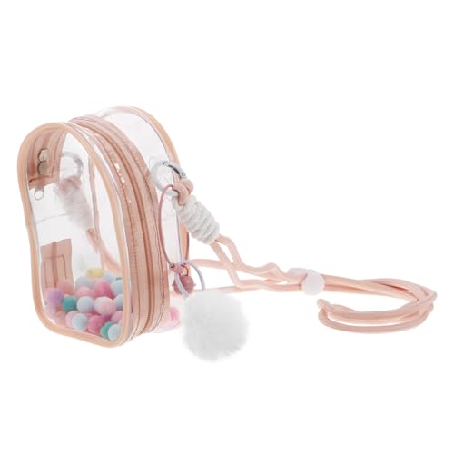 Gogogmee Transparente Puppen Aufbewahrungstasche mit Schulterriemen und Pompons Tragbare Staub Wasserfeste Mini Figuren Organizer Tasche für Sammler und Reisen Gogogmee Transparente Puppen Aufbewahrungstasche mit Schulterriemen und Pompons Tragbare Staub Wasserfeste Mini Figuren Organizer Tasche für Sammler und Reisen von Gogogmee