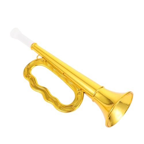 Gogogmee Trompete aus Robustem Kunststoff Kleines Lustiges Leicht und Handlich Glatte Oberfläche ohne Verletzungsgefahr als Geschenk zur Musikalischer Interessen und Spaß bei Geburtstagen von Gogogmee