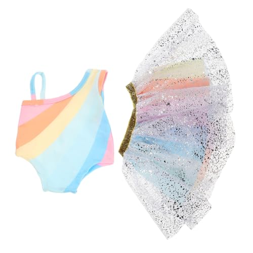 Gogogmee Tutu Rock für Puppen Amerikanische Mädchen Puppe Kleid Modischer Regenbogen Tüllrock für Kreative Rollenspiele und Partys Kinderfreundliches Design Bequem und Langlebig Gogogmee Tutu Rock für Puppen Amerikanische Mädchen Puppe Kleid Modischer Regenbogen Tüllrock für Kreative Rollenspiele und Partys Kinderfreundliches Design Bequem und Langlebig von Gogogmee