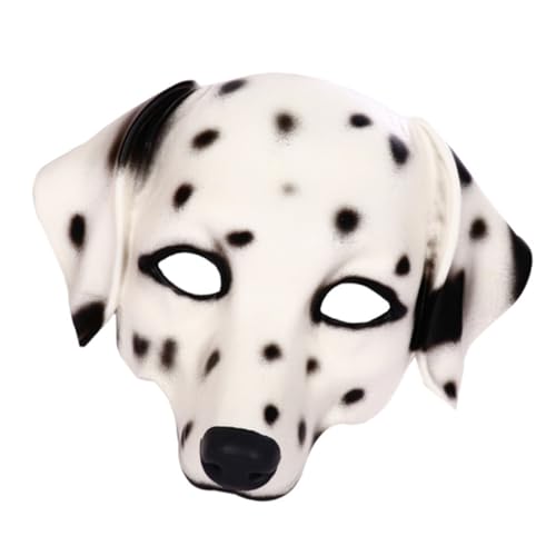Gogogmee Unisex Spotthund Maske PU Schaum Kreative Tiermaske für Halloween Karneval Party Cosplay Leicht und Bequem für Erwachsene und Jugendliche von Gogogmee