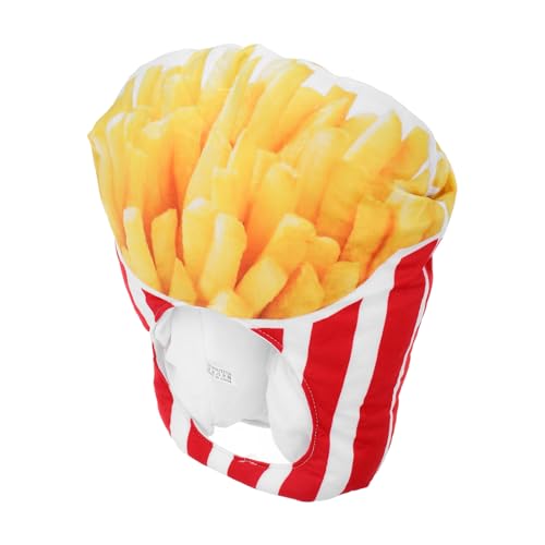 Gogogmee Lustiger Pommes-frites-hut Für Cosplay Thanksgiving-bevorzugungen Plüsch-kopfbedeckungs-accessoire Gogogmee Lustiger Pommes-frites-hut Für Cosplay Thanksgiving-bevorzugungen Plüsch-kopfbedeckungs-accessoire von Gogogmee