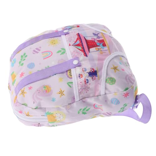 Gogogmee Vielseitiger Puppen Organizer Rucksack für Verstellbar und Leicht für Puppenzubehör und Spielhaus Versorgung Niedliches Design Robust für Täglichen Gebrauch von Gogogmee