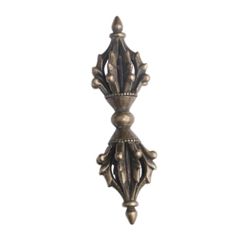Gogogmee Vintage Tibetan Vajra Pestle aus Antikes Buddhistisches Desktop Ornament Eleganter Feng Shui Dekor Robustes Religiöses Sammlerstück für Wohn und Arbeitsräume Gogogmee Vintage Tibetan Vajra Pestle aus Antikes Buddhistisches Desktop Ornament Eleganter Feng Shui Dekor Robustes Religiöses Sammlerstück für Wohn und Arbeitsräume von Gogogmee