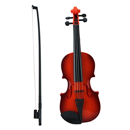 Gogogmee Violin Musikalisches Instrument für Kleinkinder Hochwertiges Kunststoffspielzeug für Kreative Spielstunden und zu Festen von Gogogmee