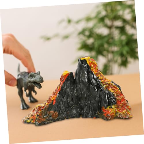 Gogogmee Volcano Modellset für DIY vulkanische Sandtisch Dekoration Kleines Vulkanisches Landschaftsmodell aus Weichem Realistische Vulkanstatue als Lehr Sammlerstück Gogogmee Volcano Modellset für DIY vulkanische Sandtisch Dekoration Kleines Vulkanisches Landschaftsmodell aus Weichem Realistische Vulkanstatue als Lehr Sammlerstück von Gogogmee