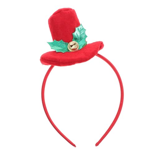 Gogogmee Weihnachtlicher Haarreif mit Kreativem Hutdesign Bequemes Stoffmaterial für Erwachsene Leicht und Kompakt für Weihnachtsfeiern und Partyspaß Gogogmee Weihnachtlicher Haarreif mit Kreativem Hutdesign Bequemes Stoffmaterial für Erwachsene Leicht und Kompakt für Weihnachtsfeiern und Partyspaß von Gogogmee
