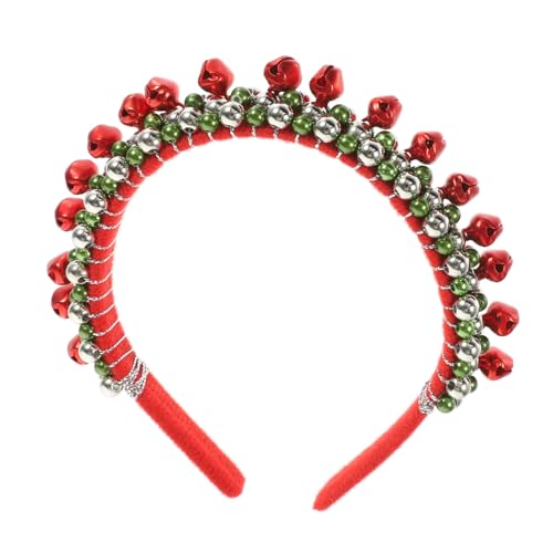 Gogogmee Weihnachtliches Glocken Stirnband Damen Metall Breiter Haarreif Bequem Festlich für Kopfgrößen Weihnachtskopfschmuck Party Accessoire Gogogmee Weihnachtliches Glocken Stirnband Damen Metall Breiter Haarreif Bequem Festlich für Kopfgrößen Weihnachtskopfschmuck Party Accessoire von Gogogmee