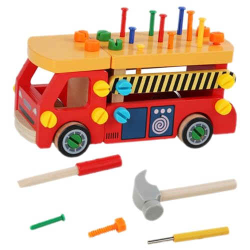 Gogogmee Werkzeugkasten Holzspielzeug Set Pädagogisches Lernspielzeug mit Schrauben Hämmern und Muttern Robustes Montessori Reparatur für Jungen und Mädchen Geschenkidee für Kleinkinder Gogogmee Werkzeugkasten Holzspielzeug Set Pädagogisches Lernspielzeug mit Schrauben Hämmern und Muttern Robustes Montessori Reparatur für Jungen und Mädchen Geschenkidee für Kleinkinder von Gogogmee