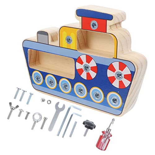 Gogogmee Werkzeugset Schraubendreher Holz Lernspielzeug Schrauben Schraubmuttern Montessori für Jahre und Älter von Kreativität und Motorik Gogogmee Werkzeugset Schraubendreher Holz Lernspielzeug Schrauben Schraubmuttern Montessori für Jahre und Älter von Kreativität und Motorik von Gogogmee