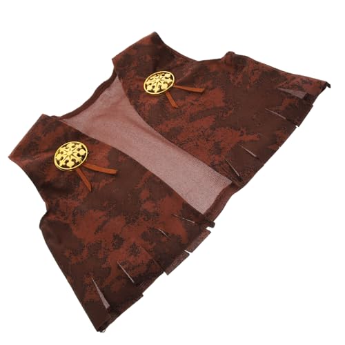 Gogogmee Western Cowboy Weste Klassisches Wild West Kostüm mit Atmungsaktivem Material Unisex Cowboy Oberteil für Jungen und Mädchen für Karneval Fasching Cosplay und Festivals Gogogmee Western Cowboy Weste Klassisches Wild West Kostüm mit Atmungsaktivem Material Unisex Cowboy Oberteil für Jungen und Mädchen für Karneval Fasching Cosplay und Festivals von Gogogmee
