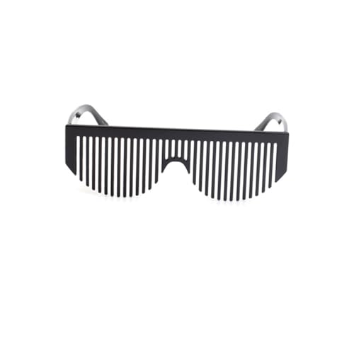 Gogogmee Witzige Kammbrille Partybrille für Frauen Lustige Eyewear mit Kammfunktion für Partys und Kostüme Schwarz Gogogmee Witzige Kammbrille Partybrille für Frauen Lustige Eyewear mit Kammfunktion für Partys und Kostüme Schwarz von Gogogmee