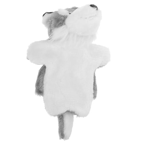 Gogogmee Wolf Handpuppe aus Plüsch Interaktive Geschichtenerzähl Handpuppe für Sicher und Langlebig Fördert Kreativität und Motorik Gogogmee Wolf Handpuppe aus Plüsch Interaktive Geschichtenerzähl Handpuppe für Sicher und Langlebig Fördert Kreativität und Motorik von Gogogmee