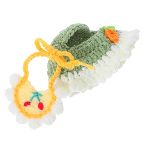 Gogogmee Wunderschöne Gewebte Mütze und Halstuch für Kompatible Stoffpuppe Weicher Kleiner Hut für Fotoshootings Kostümpartys und Alltag Gogogmee Wunderschöne Gewebte Mütze und Halstuch für Kompatible Stoffpuppe Weicher Kleiner Hut für Fotoshootings Kostümpartys und Alltag von Gogogmee