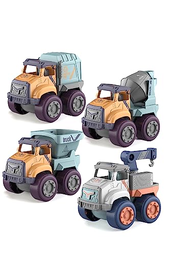 Kid Spielzeugauto Spielsachen Baufahrzeuge Push and Go Reibungsgetriebenes Auto Spielzeug Technik LKW Trägheit Reibung Power für 1 2 3 Jahr Kinder Kleinkinder Kid Spielzeugauto Spielsachen Baufahrzeuge Push and Go Reibungsgetriebenes Auto Spielzeug Technik LKW Trägheit Reibung Power für 1 2 3 Jahr Kinder Kleinkinder von Gogotool