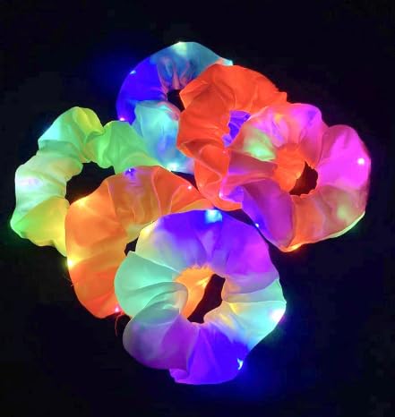 Gohytal LED Haarbänder, 8 Stück Elastische Leuchtende Haarbänder mit 3 Licht Modi Leuchtende Haargummis Neon Mädchen Frauen Haarschmuck Festival für Karneval 80er Neujahr Party Weihnachten Geburtstag Gohytal LED Haarbänder, 8 Stück Elastische Leuchtende Haarbänder mit 3 Licht Modi Leuchtende Haargummis Neon Mädchen Frauen Haarschmuck Festival für Karneval 80er Neujahr Party Weihnachten Geburtstag von Gohytal
