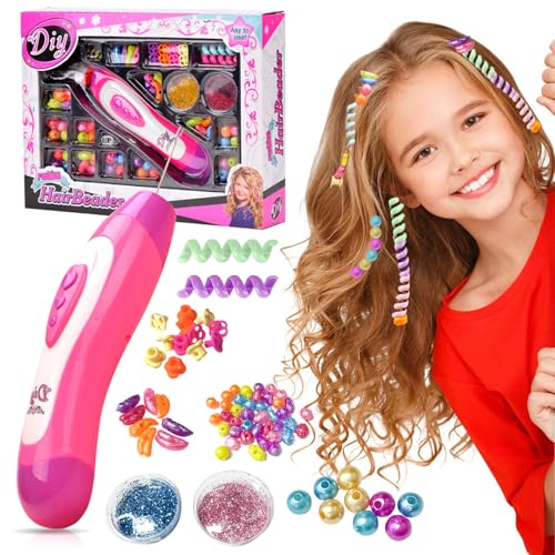 Gohytal Flechtmaschine Haare Kinder, Haarsträhnen zum Einflechten Geschenke für Mädchen Haarschmuck Mädchen Spielzeug ab 6-12 Jahre Kinder für Kinder Hair DIY Geburtstag Geschenk Gohytal Flechtmaschine Haare Kinder, Haarsträhnen zum Einflechten Geschenke für Mädchen Haarschmuck Mädchen Spielzeug ab 6-12 Jahre Kinder für Kinder Hair DIY Geburtstag Geschenk von Gohytal