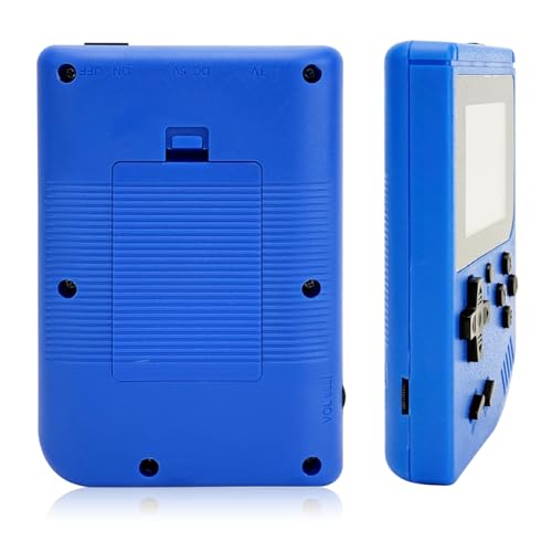 Gohytal Retro Handheld-Konsole, 500 Klassische Spiele, TV-Ausgang, 3-Zoll-Display, 6-7 Stunden Akkulaufzeit, 2 Spieler, Blau, Retro-Design, Game Boy, Tastensteuerung Gohytal Retro Handheld-Konsole, 500 Klassische Spiele, TV-Ausgang, 3-Zoll-Display, 6-7 Stunden Akkulaufzeit, 2 Spieler, Blau, Retro-Design, Game Boy, Tastensteuerung von Gohytal