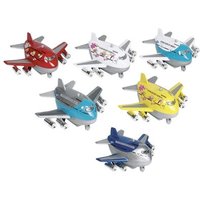 GOKI 12078 Flugzeuge mit Geräusch, Spritzguss, 6-fach sortiert GOKI 12078 Flugzeuge mit Geräusch, Spritzguss, 6-fach sortiert von Goki