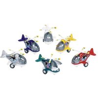 GOKI 12123 Hubschrauber, Spritzguss, 6-fach sortiert von Goki
