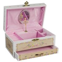 GOKI 15348 Musikspieldose Ballerina IV, Melodie: Schwanensee von Goki