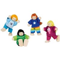 GOKI 51499 Biegepuppen Kinder-Clique von Goki