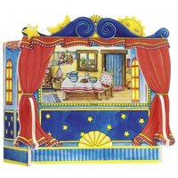 GOKI 51786 Fingerpuppentheater aus Holz von Goki