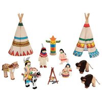 GOKI 51911 Biegepuppen Indianerlager GOKI 51911 Biegepuppen Indianerlager von Goki