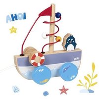 GOKI 54849 Ziehschiff Ahoi mit Motorikschleife GOKI 54849 Ziehschiff Ahoi mit Motorikschleife von Goki