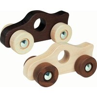 GOKI 55891 Greiffahrzeuge Rennautos, GOKI nature, 2-fach sortiert von Goki