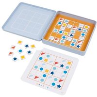GOKI 56656 Sudoku 16,2 x 16,2 x 2,6 cm, 36 Magnete, 25 Vorlagekarten GOKI 56656 Sudoku 16,2 x 16,2 x 2,6 cm, 36 Magnete, 25 Vorlagekarten von Goki