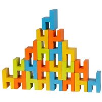 GOKI 56662 Balancier- & Stapelspiel Mini-Stühle von Goki
