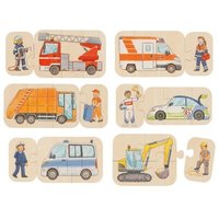 GOKI 57373 Puzzle Fahrzeuge, sortiert GOKI 57373 Puzzle Fahrzeuge, sortiert von Goki