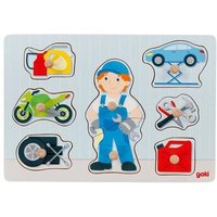 GOKI 57407 Steckpuzzle Automechaniker GOKI 57407 Steckpuzzle Automechaniker von Goki
