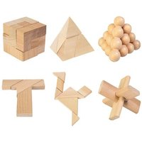 GOKI 57408 Puzzlesortiment aus Holz im Baumwollbeutel,sortiert GOKI 57408 Puzzlesortiment aus Holz im Baumwollbeutel,sortiert von Goki