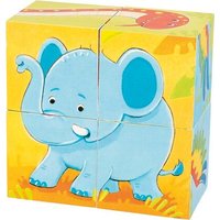 GOKI 57434 Würfelpuzzle Wilde Tiere GOKI 57434 Würfelpuzzle Wilde Tiere von Goki