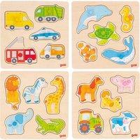 GOKI 57444 Steckpuzzle Powerdisplay, 4-fach sortiert GOKI 57444 Steckpuzzle Powerdisplay, 4-fach sortiert von Goki