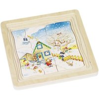 GOKI 57684 Schichtenpuzzle Jahreszeiten GOKI 57684 Schichtenpuzzle Jahreszeiten von Goki