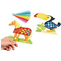 GOKI 58467 Bastelset Flecht- und Webbilder Tiere GOKI 58467 Bastelset Flecht- und Webbilder Tiere von Goki