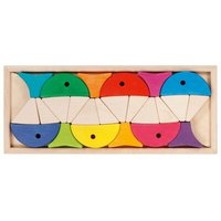 GOKI 58472 Legespiel und Bausteinkasten 6 bunte Fische GOKI 58472 Legespiel und Bausteinkasten 6 bunte Fische von Goki