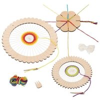 GOKI 58685 Bastelset Rundwebrahmen und Knüpfblume GOKI 58685 Bastelset Rundwebrahmen und Knüpfblume von Goki