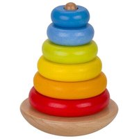 GOKI 58764 Stapelturm H= 12 cm, Holz, lasiert, 7 Teile GOKI 58764 Stapelturm H= 12 cm, Holz, lasiert, 7 Teile von Goki