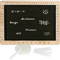 GOKI 58950 Schreibtafel 30 x 0,5 x 22 cm, Holz, Schwamm und 5 Kreiden GOKI 58950 Schreibtafel 30 x 0,5 x 22 cm, Holz, Schwamm und 5 Kreiden von Goki