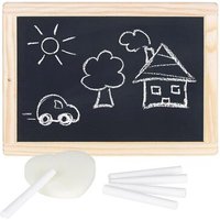 GOKI 58952 Schreibtafel 26 x 0,5 x 19 cm, Holz, Schwamm und 5 Kreiden GOKI 58952 Schreibtafel 26 x 0,5 x 19 cm, Holz, Schwamm und 5 Kreiden von Goki
