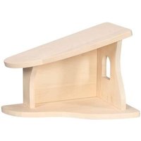 GOKI 80617 Stall, Krippe, montiert von Goki