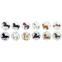 GOKI FB249 Flummy mit 3D Pferd, sortiert von Goki