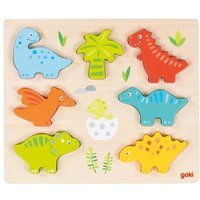 GOKI57360 Einlegepuzzle Dinosaurier GOKI57360 Einlegepuzzle Dinosaurier von Goki