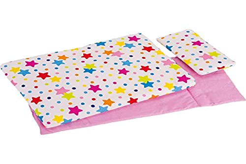 goki 51564 Bettwäsche für Puppen, Sterne, gemischt, 3 Jahre+ goki 51564 Bettwäsche für Puppen, Sterne, gemischt, 3 Jahre+ von goki