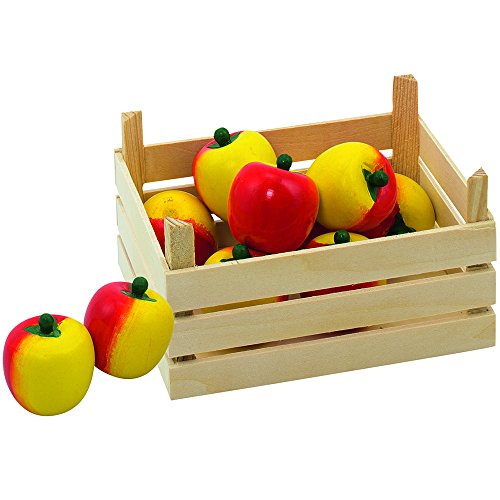 Goki 51665 - Kaufläden und Zubehör - Äpfel, Obstkiste Goki 51665 - Kaufläden und Zubehör - Äpfel, Obstkiste von goki