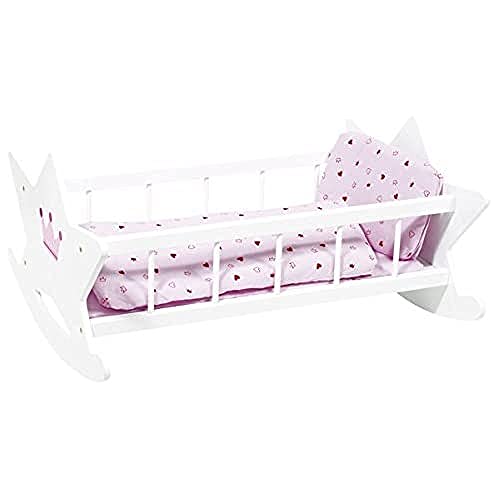 Goki 51809 - Puppenwiege mit Bettzeug Goki 51809 - Puppenwiege mit Bettzeug von goki
